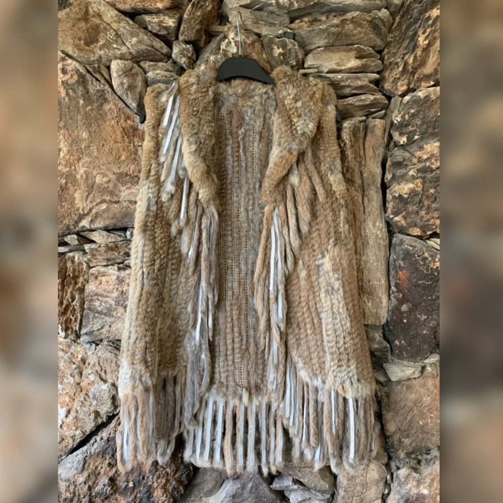 Beautiful real fur vest
